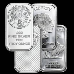 1 oz Silver Bar obverse