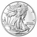 1 oz American Silver Eagle obverse — Walking Liberty design