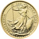 1 oz British Gold Britannia obverse — Queen Elizabeth II portrait, £100 POUNDS