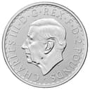1 oz British Silver Britannia obverse — King Charles III portrait