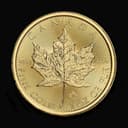 Canadian Gold Maple Leaf coin obverse