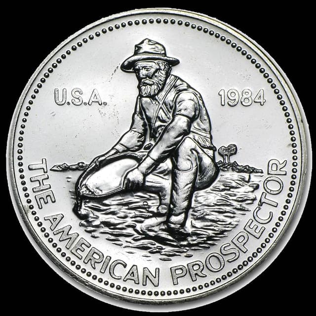 Engelhard Prospector Round obverse