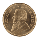 1 oz South African Krugerrand obverse — Paul Kruger portrait