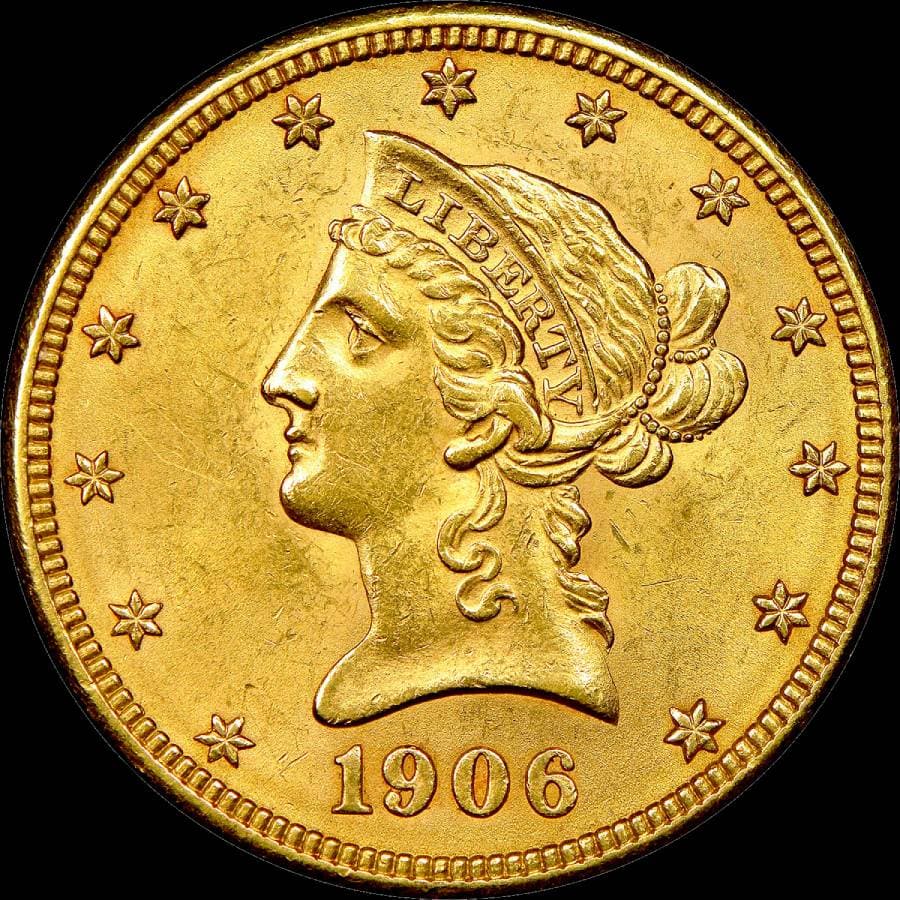 $10 Liberty Gold Eagle obverse