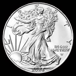 American Silver Eagle obverse