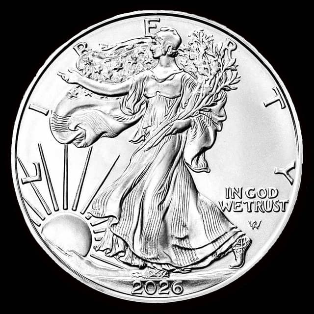 American Silver Eagle obverse